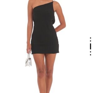 lucy in the sky black pearl dress